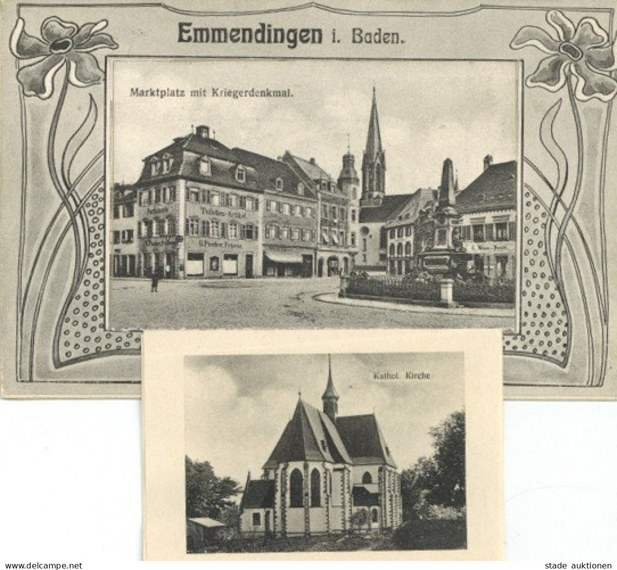 EMMENDINGEN,Baden (7830) - Klapp-LEPORELLO-Ak I - Other & Unclassified