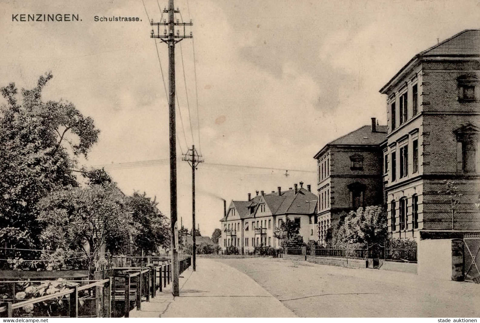 Kenzingen (7832) Schulstrasse 1911 I-II - Other & Unclassified