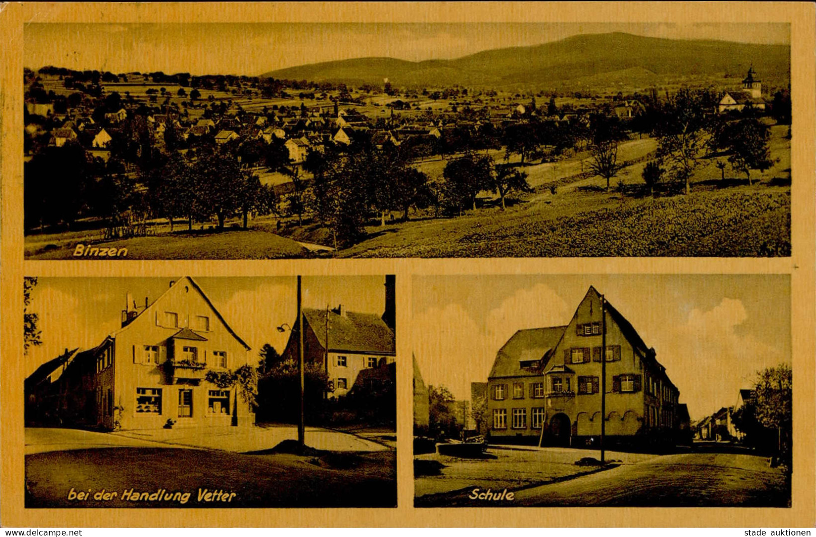 Binzen (7852) Handlung Vetter Schule 1942 I- - Lörrach