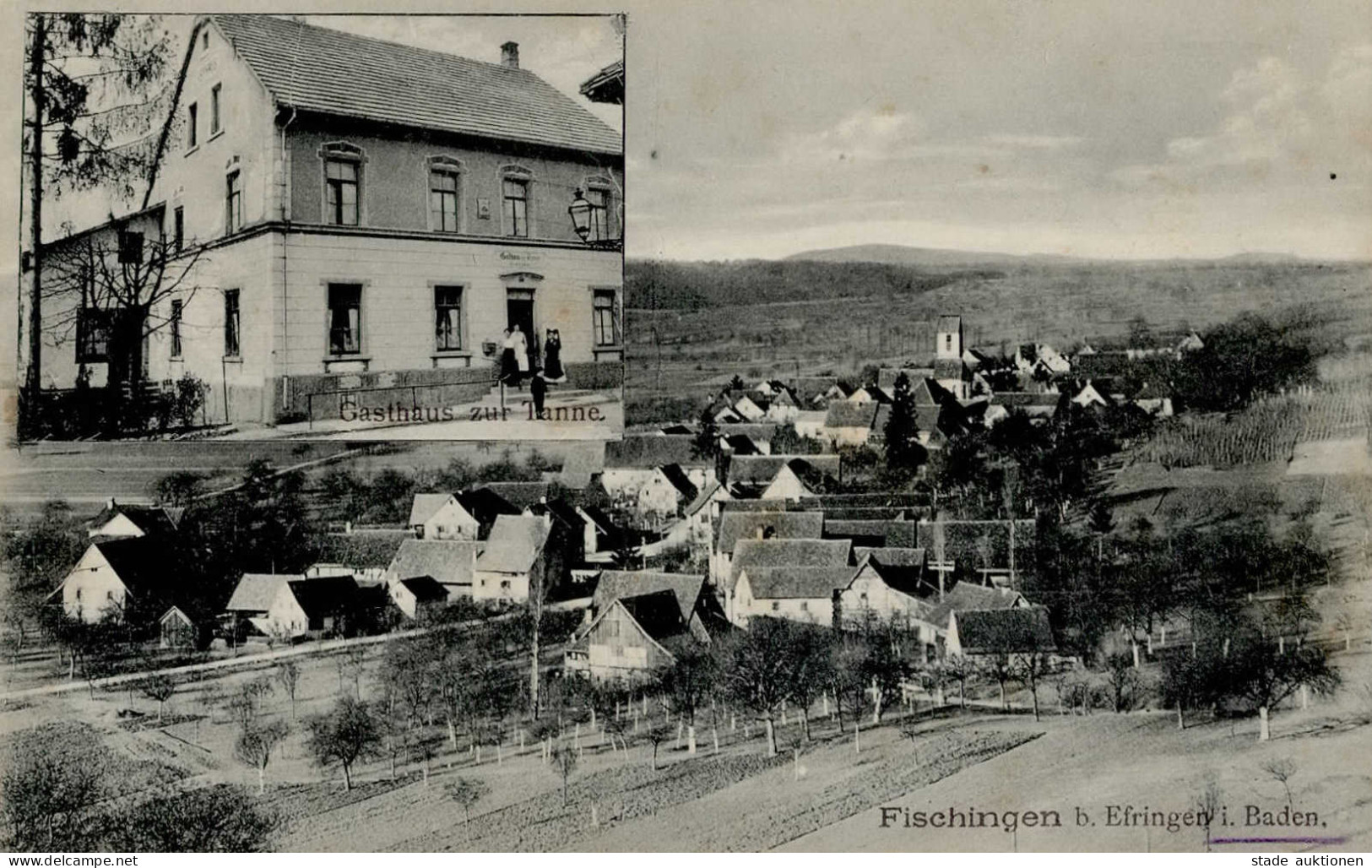 Fischingen (7851) Gasthaus Zur Tann I (Marke Entfernt) - Loerrach