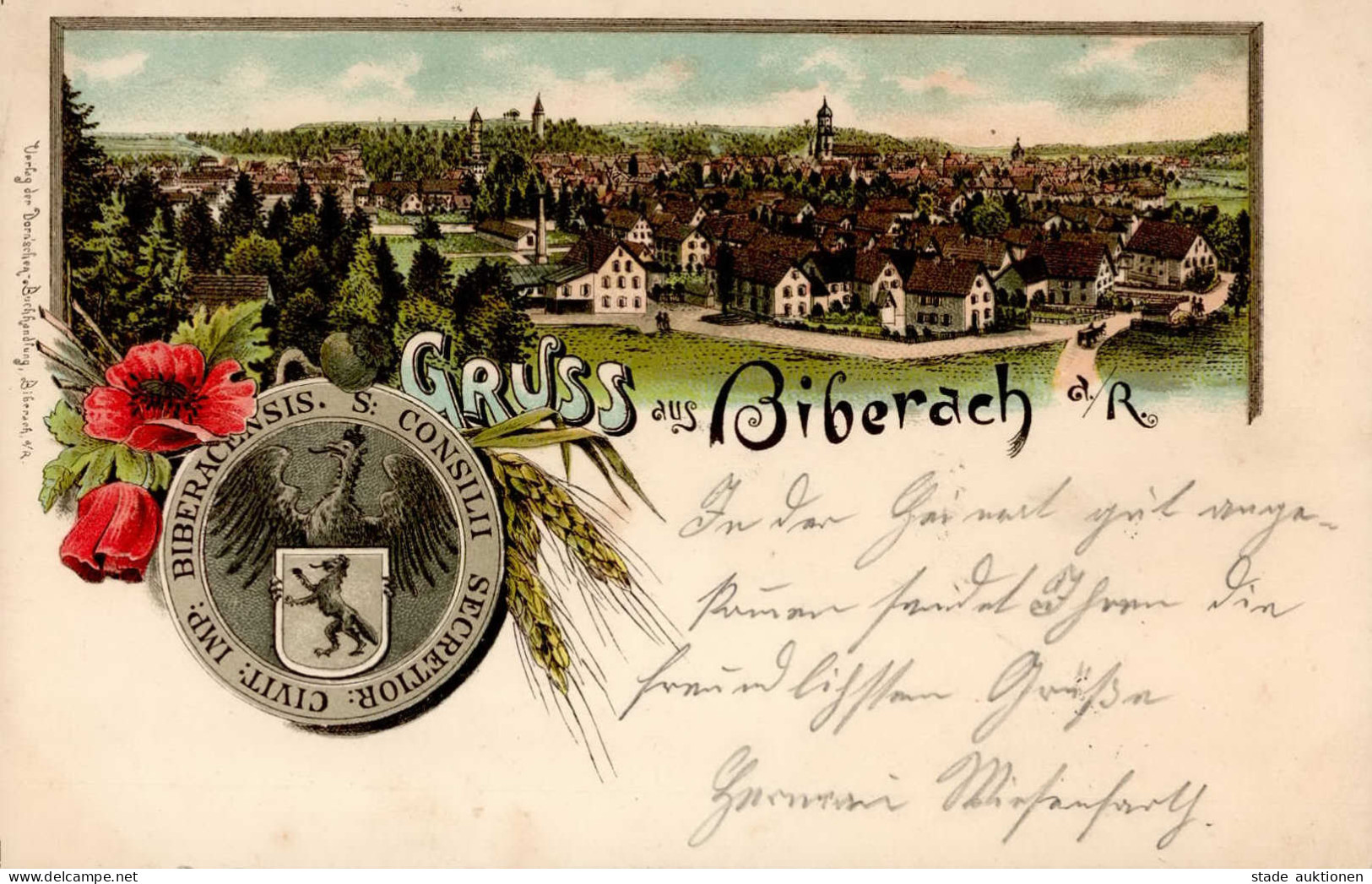 Biberach An Der Riß (7950) 1899 I- - Biberach