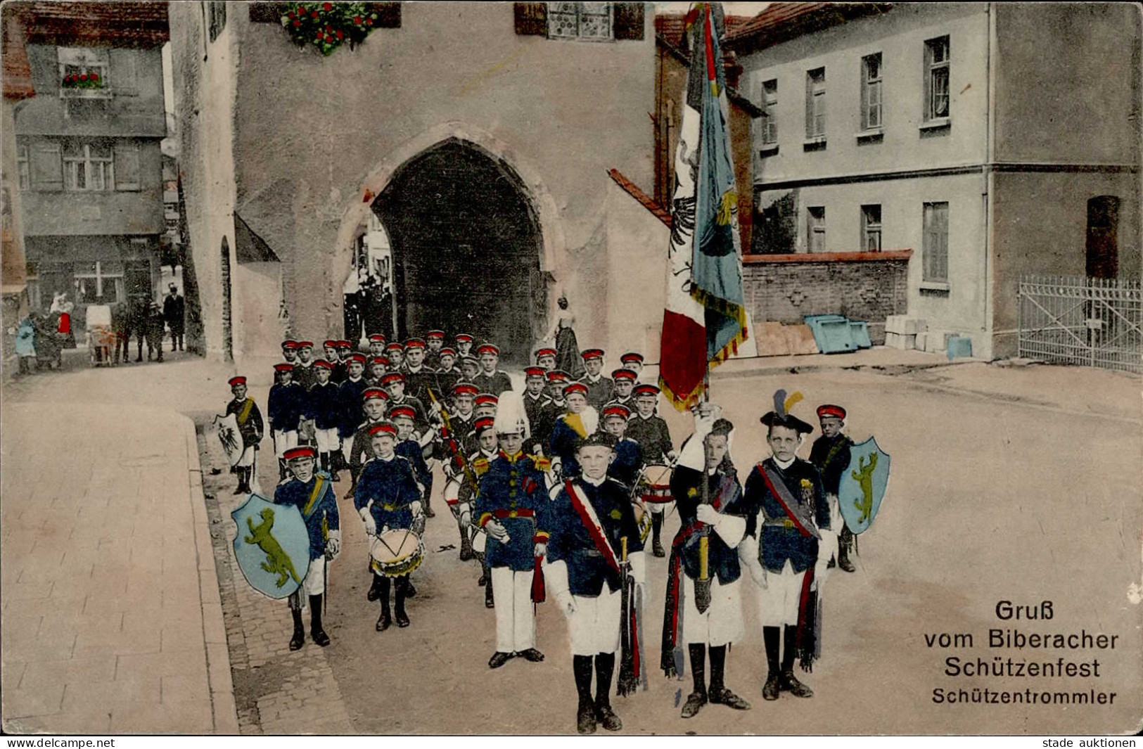 Biberach An Der Riß (7950) Schützenfest 1914 I- - Biberach