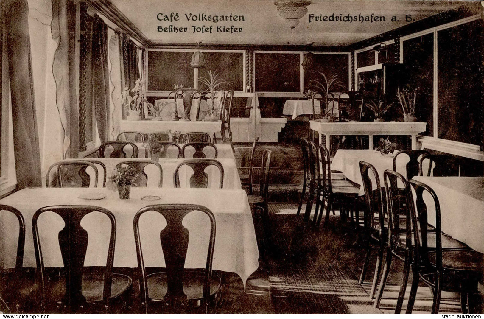 Friedrichshafen (7990) Cafe Volksgarten II (kleine Stauchung) - Other & Unclassified