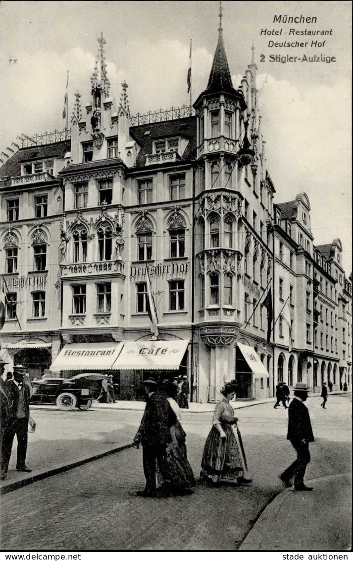 München (8000) Hotel Deutscher Hof Verlag Ottmar Zieher I- - Muenchen