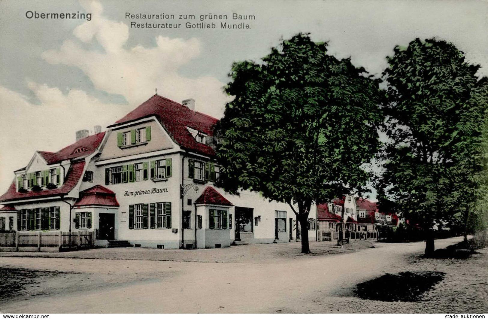 Obermenzing (8000) Gasthaus Zum Grünen Baum I - Muenchen