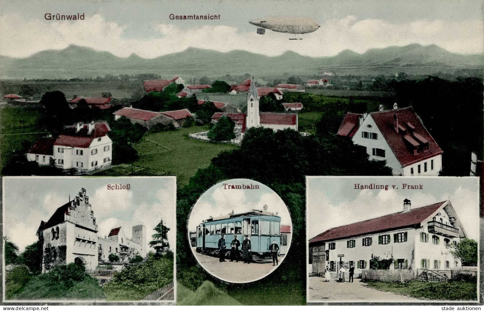 Grünwald (8022) Straßenbahn Handlung Frank Zeppelin I Dirigeable - Other & Unclassified