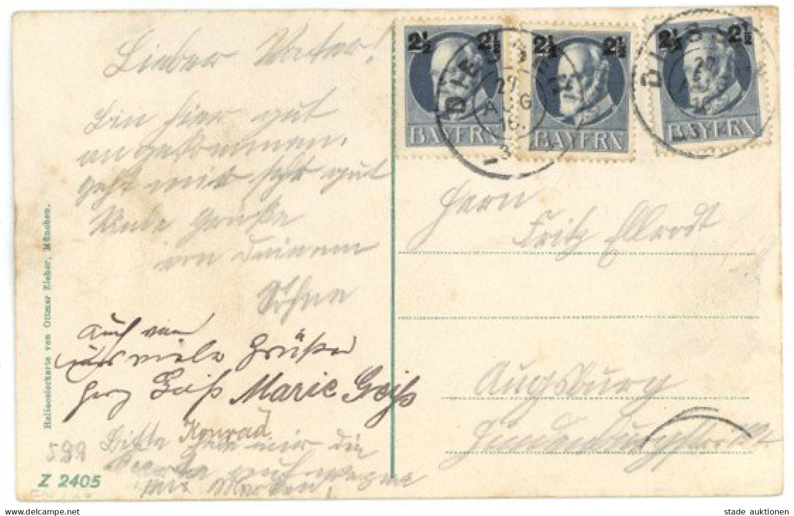 Herrsching Am Ammersee (8036) Mit Leporello Verlag Ottmar Zieher 1916 I-II - Other & Unclassified