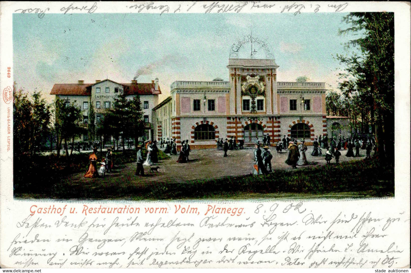 Planegg (8033) Gasthaus Volm 1902 I- - Other & Unclassified