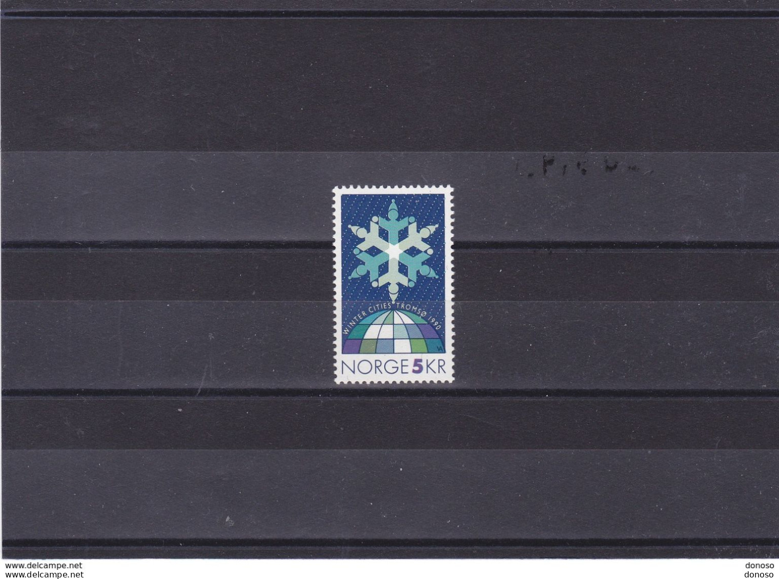 NORVEGE 1990 CONFERENCE DES PAYS NORDIQUES Yvert 994, Michel 1037 NEUF** MNH - Unused Stamps