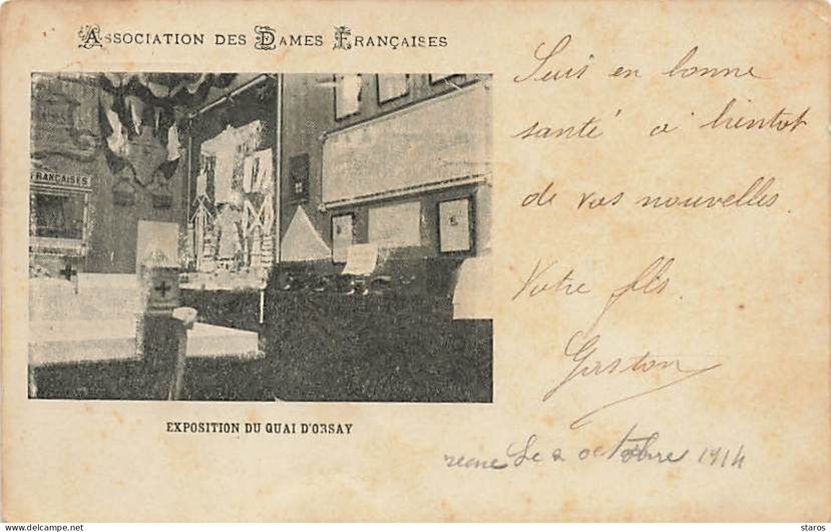 PARIS - Association Des Dames Françaises - Exposition Du Quai D'Orsay - Ausstellungen