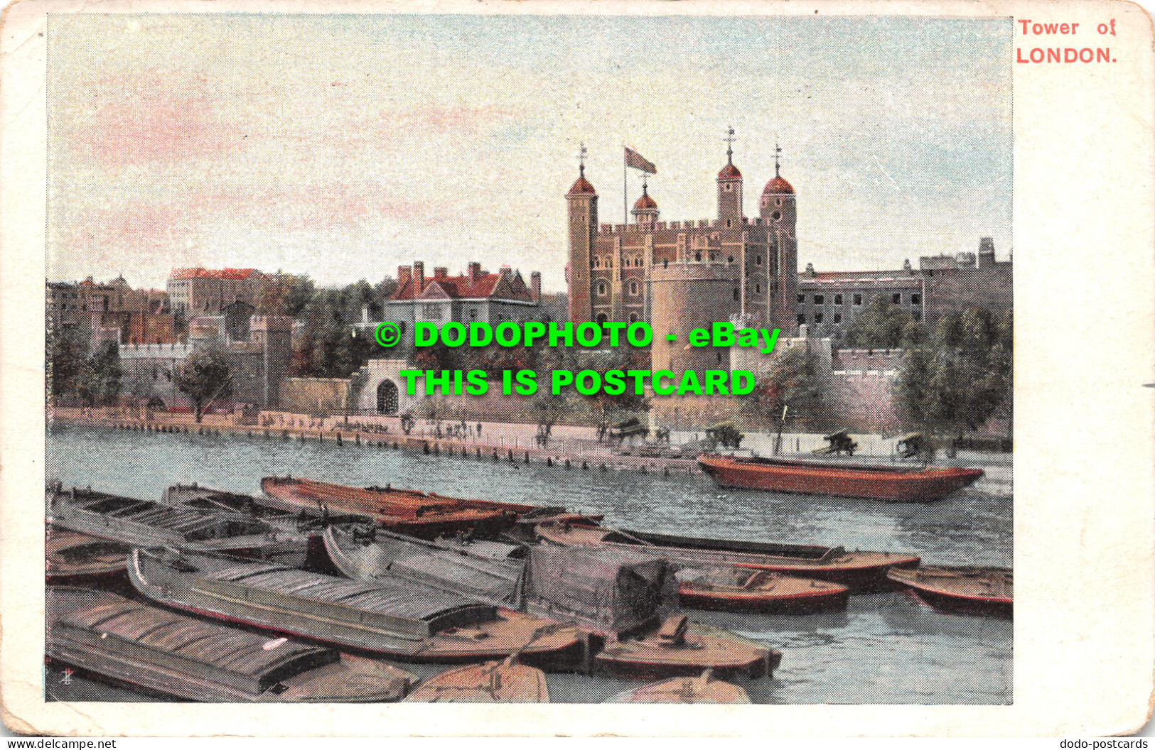 R504344 Tower Of London. 1916 - Sonstige & Ohne Zuordnung