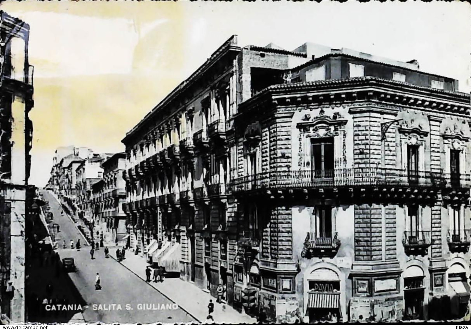 Italy - Repubblica - Democratica Lettera / Cartolina Da Cannizzaro - S7201 - 1946-60: Marcofilie
