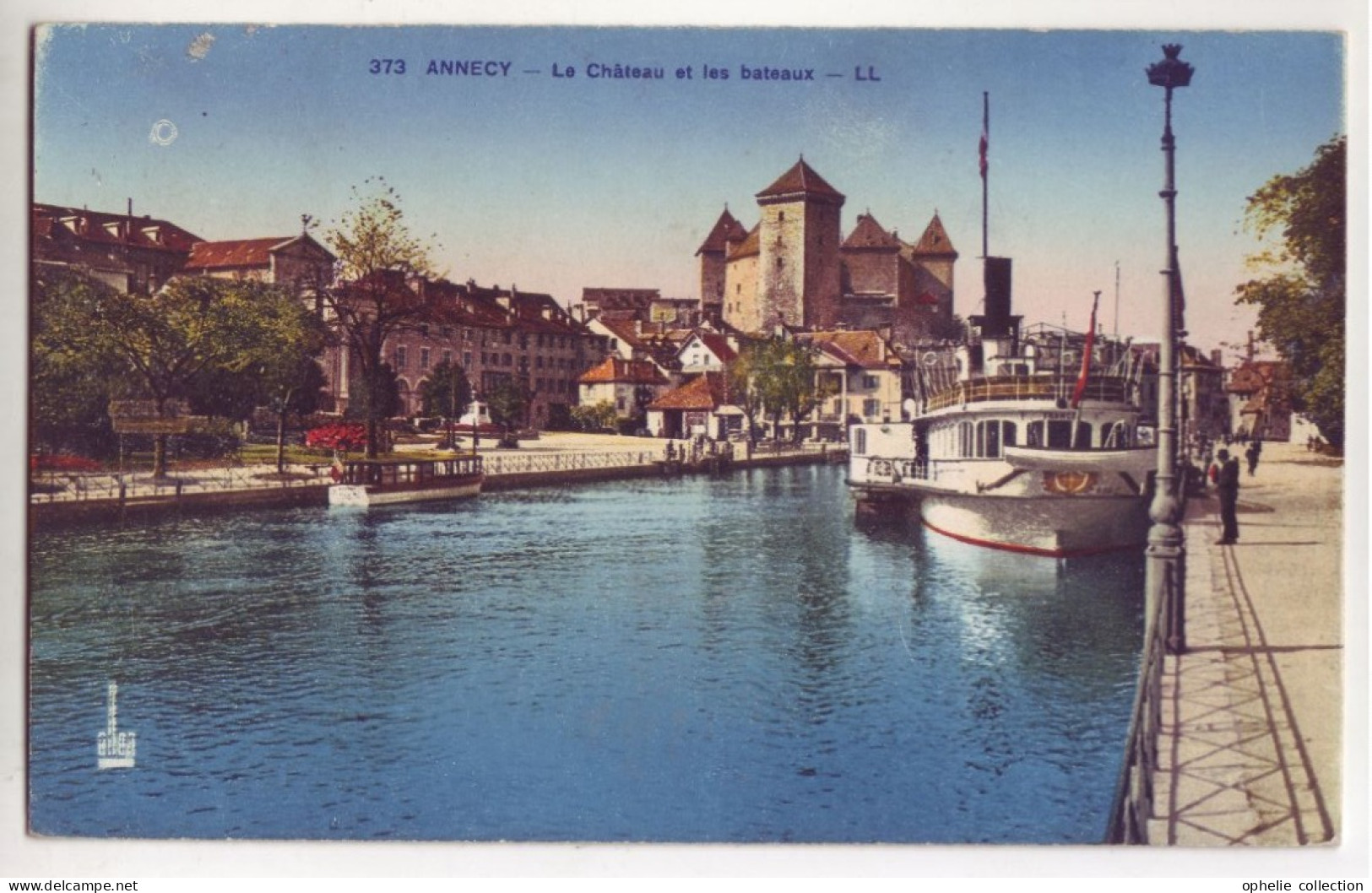 France - 74 -  Annecy - Le Château Et Les Bateaux - 6807 - Annecy