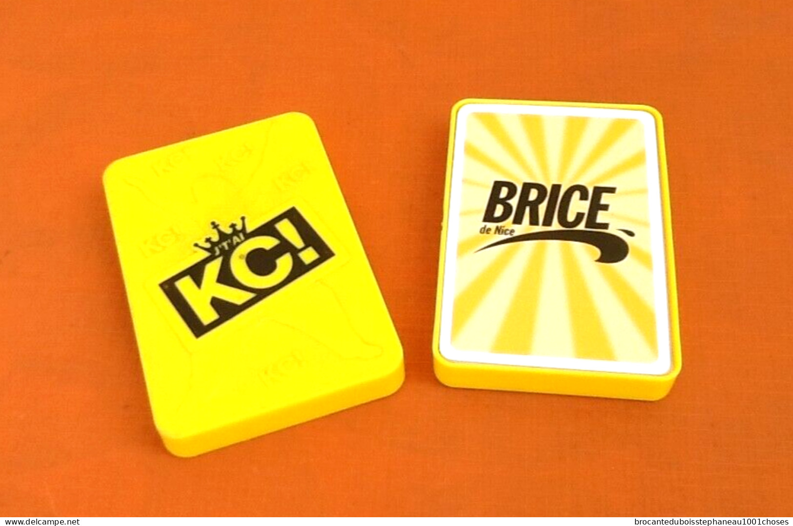 Jeu De Cartes   Mc DONALD' S    (2007)   Happy Meal " Brice De Nice "   JE T' AI KC ! - Andere & Zonder Classificatie