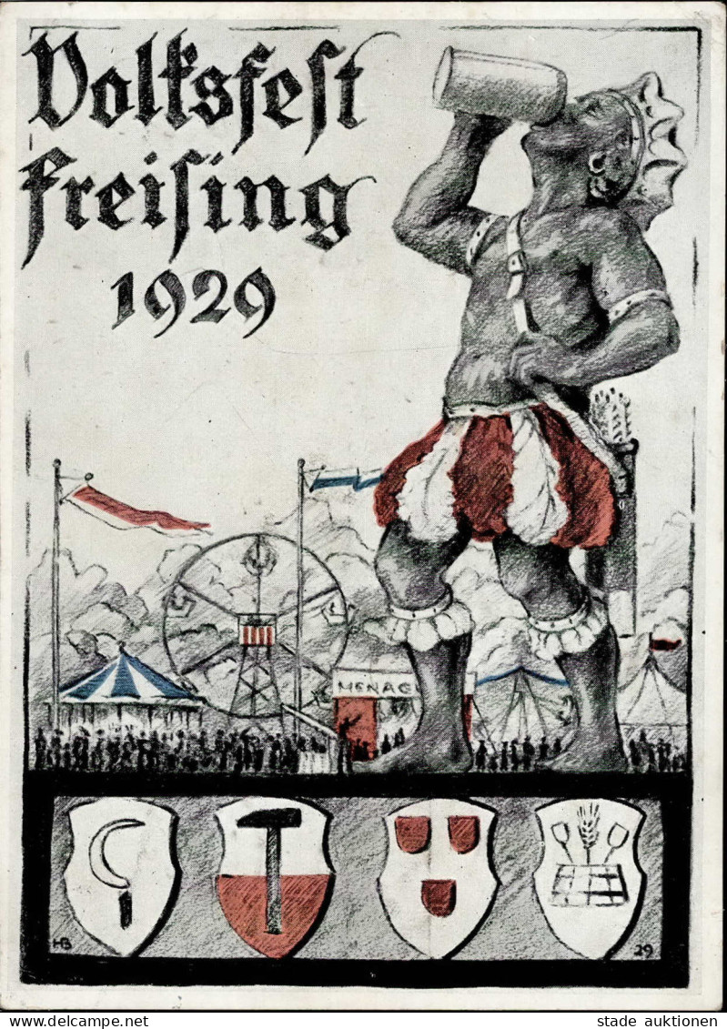 Freising (8050) Volksfest 1929 I- - Other & Unclassified