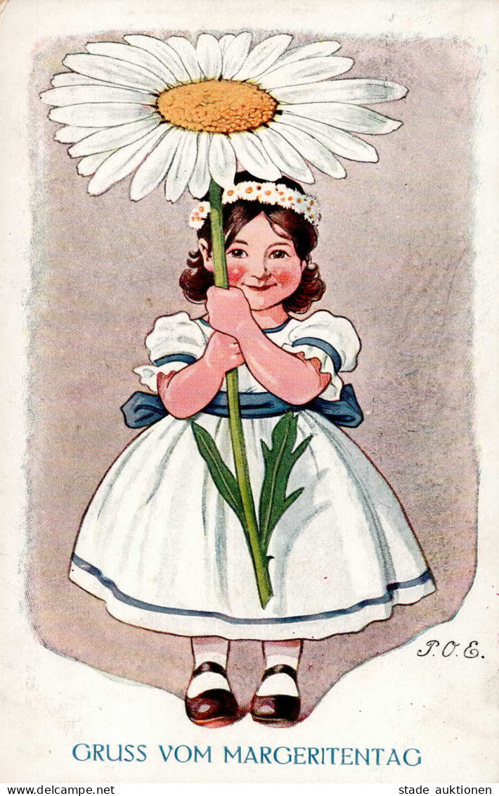 Landshut (8261) Margeritentag Mädchen Künstlerkarte 1912 I-II - Other & Unclassified