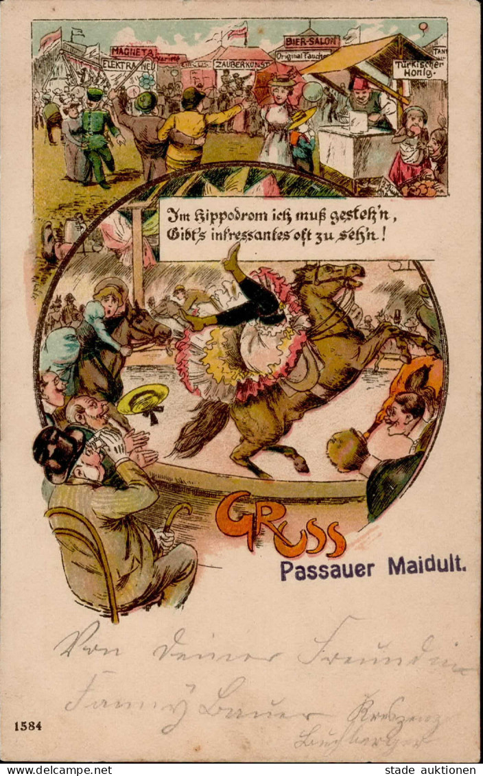 Passau (8390) Passauer Maidult 1901 I- - Other & Unclassified