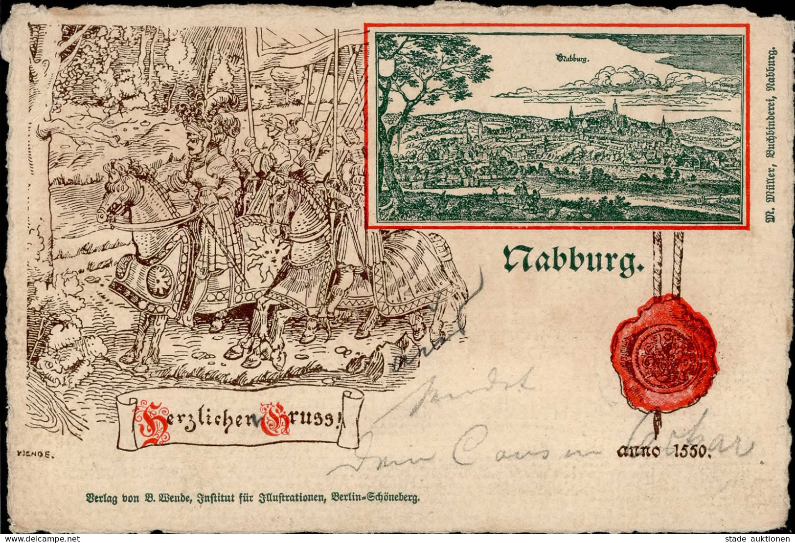 Nabburg (8470) Anno 1550 I- - Other & Unclassified
