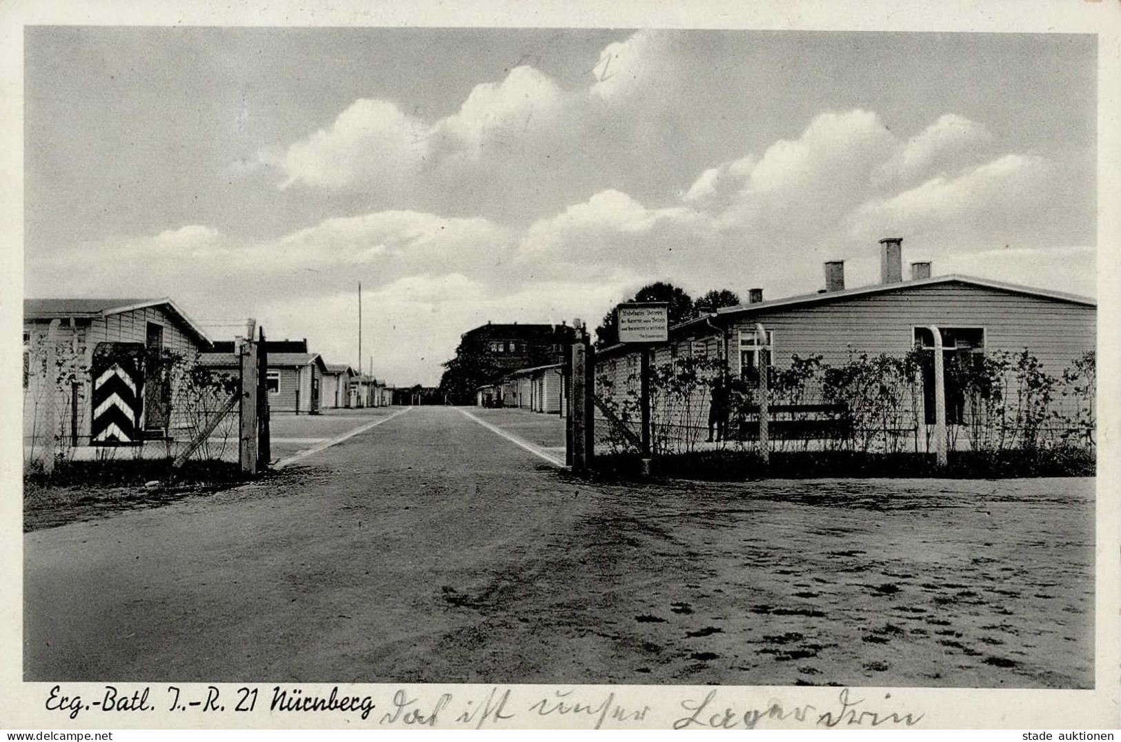 Nürnberg (8500) Erg.-Bataillon Des 21. Infanterie-Regiments 21 WK II Sonderstempel I- - Nuernberg