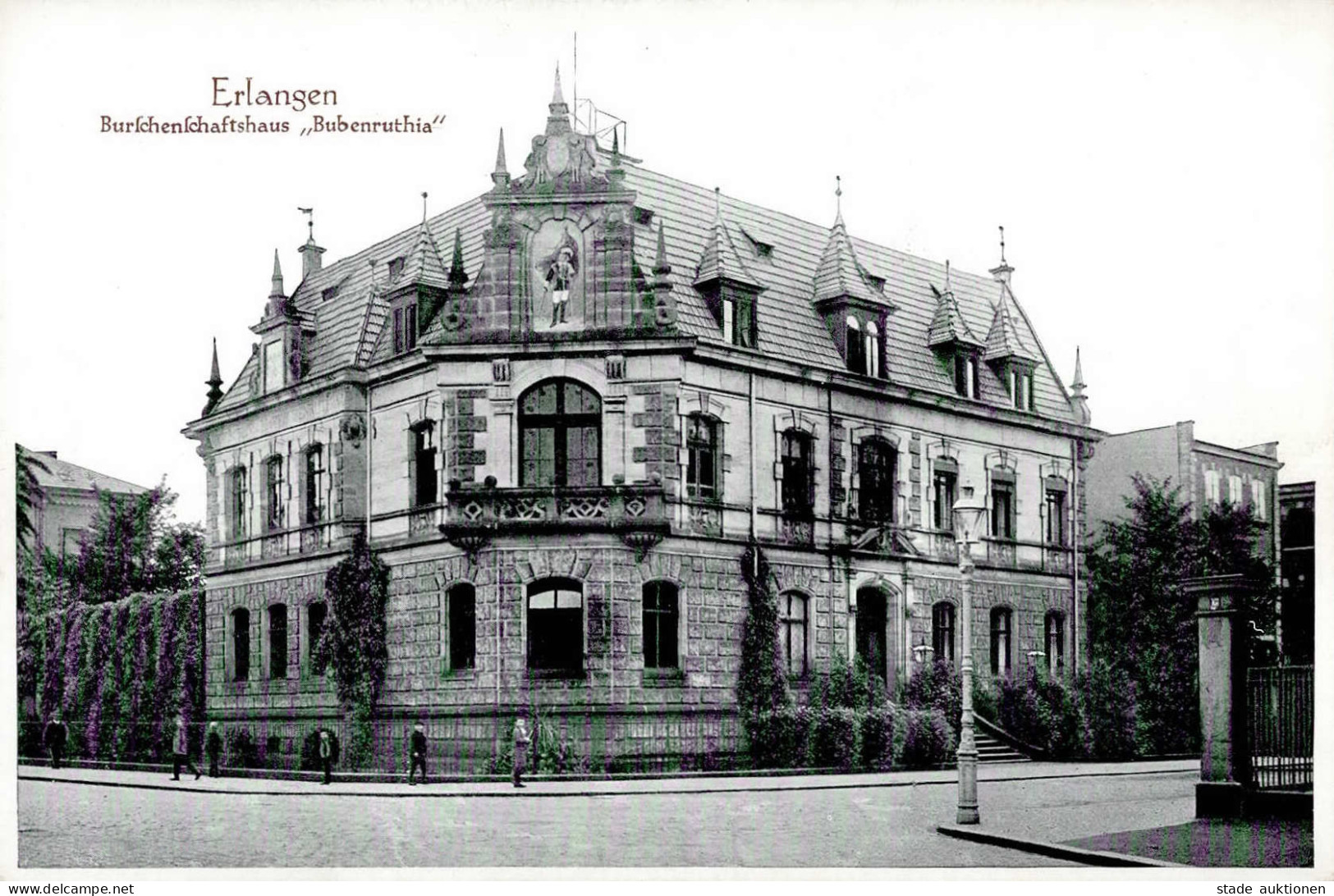 Erlangen (8520) Burschenschaftshaus Bubenruthia Studentika I - Erlangen