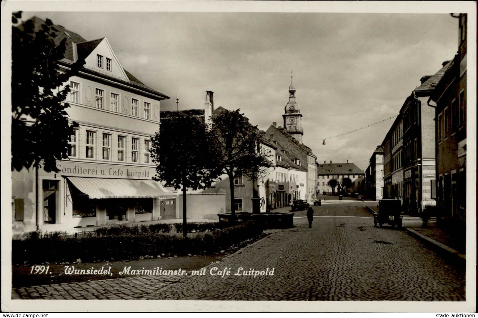 Wunsiedel (8592) Maximilianstrasse Cafe Luitpold I - Wunsiedel