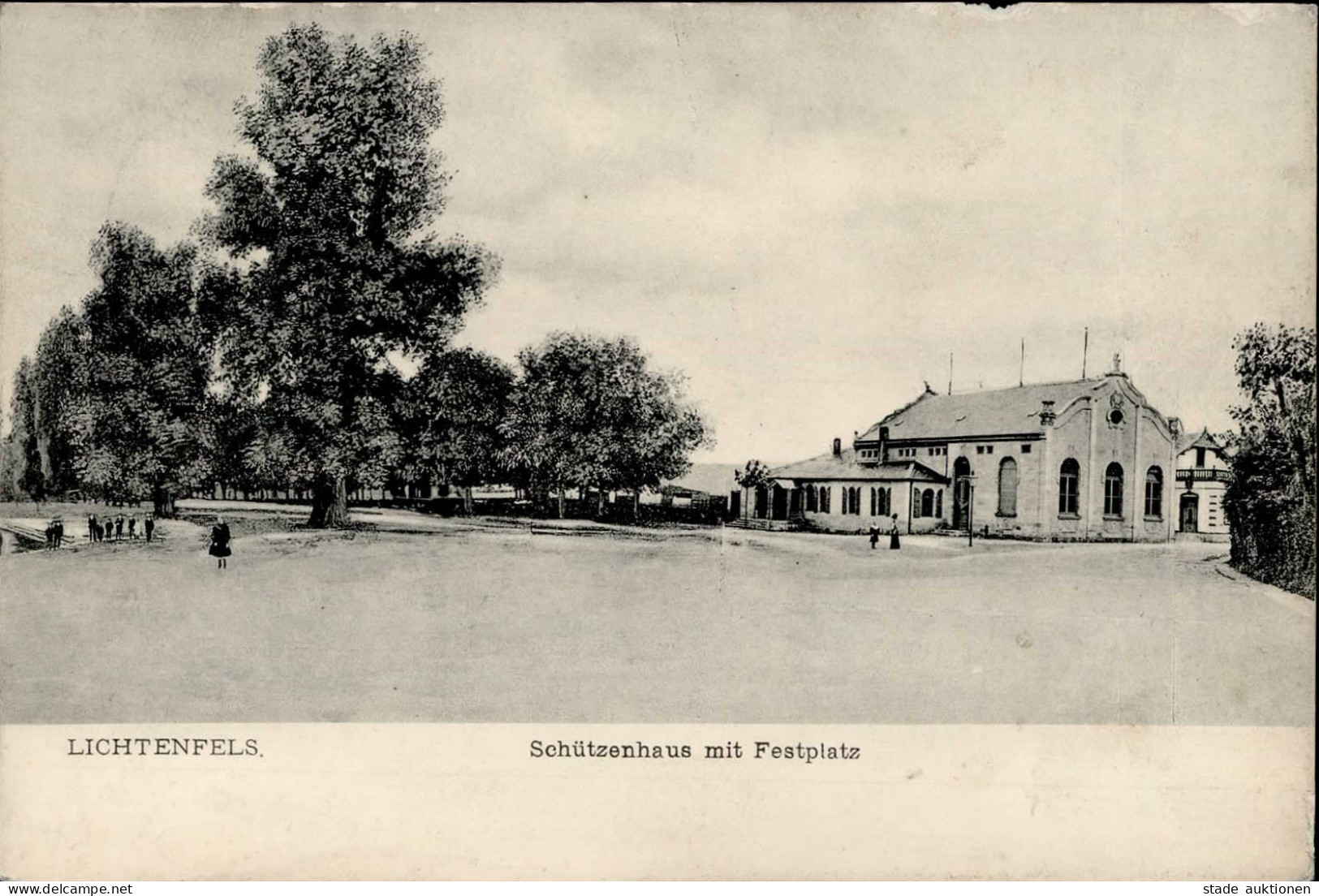 Lichtenfels (8620) Schützenhaus 1909 II (Randmangel) - Autres & Non Classés