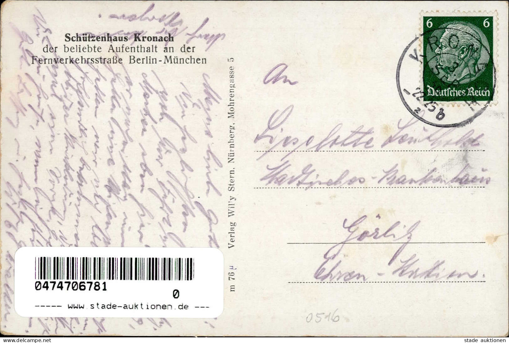Kronach (8640) Schützenhaus I- - Other & Unclassified