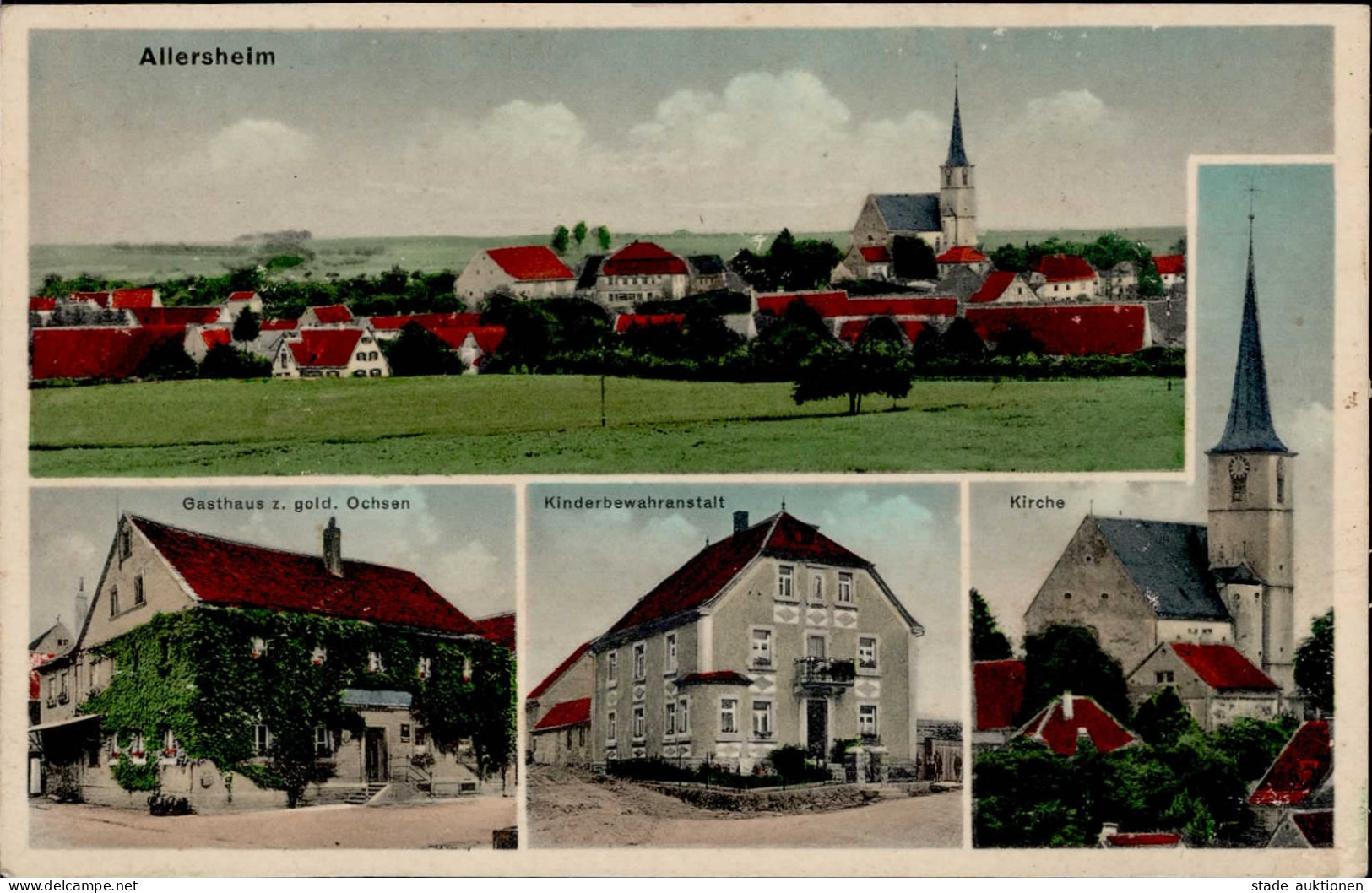 Allersheim (8701) Gasthaus Zum Goldenen Ochsen I - Wuerzburg