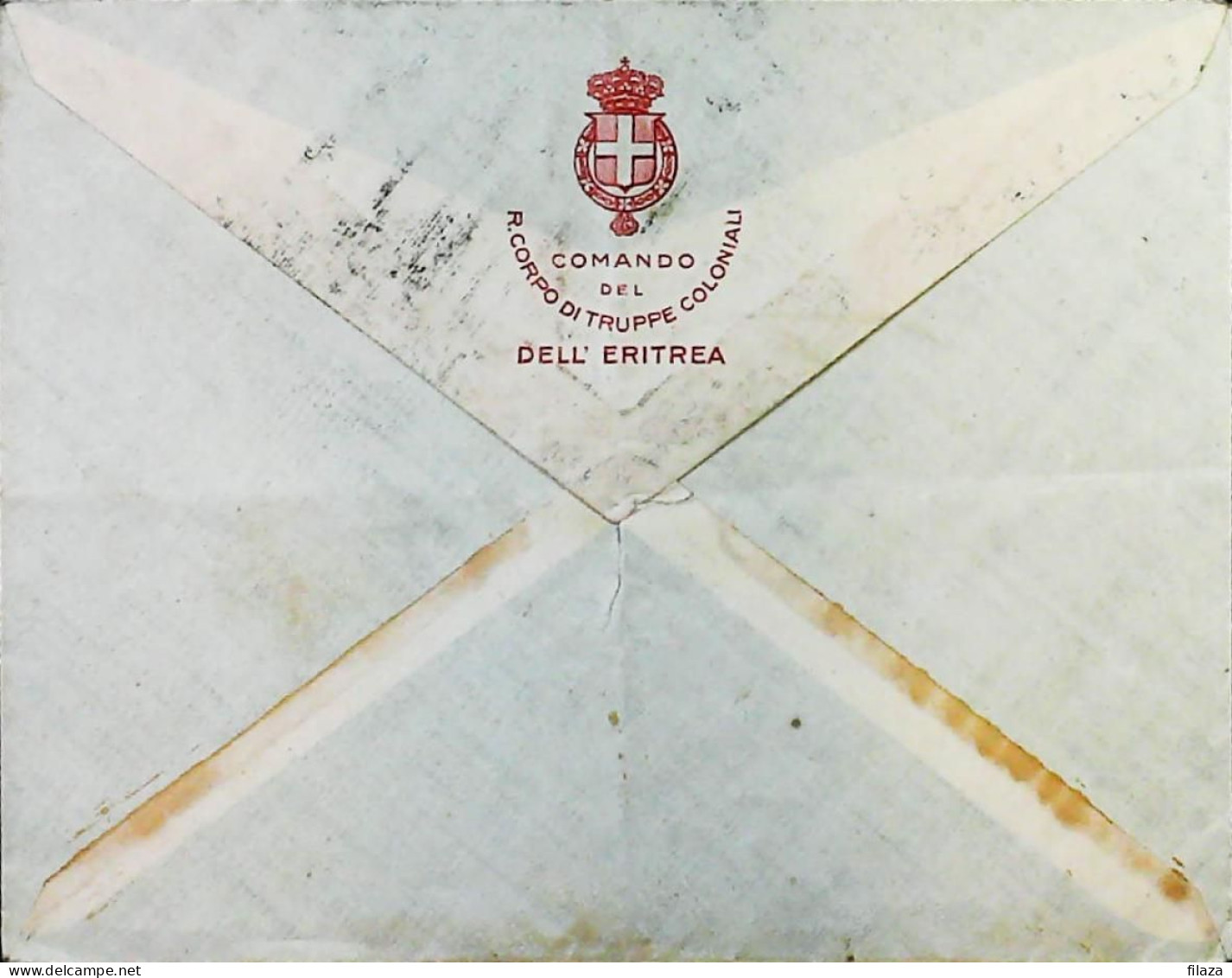 ITALIA - COLONIE ERITREA Lettera Da ASMARA 1916 - S6506 - Erythrée