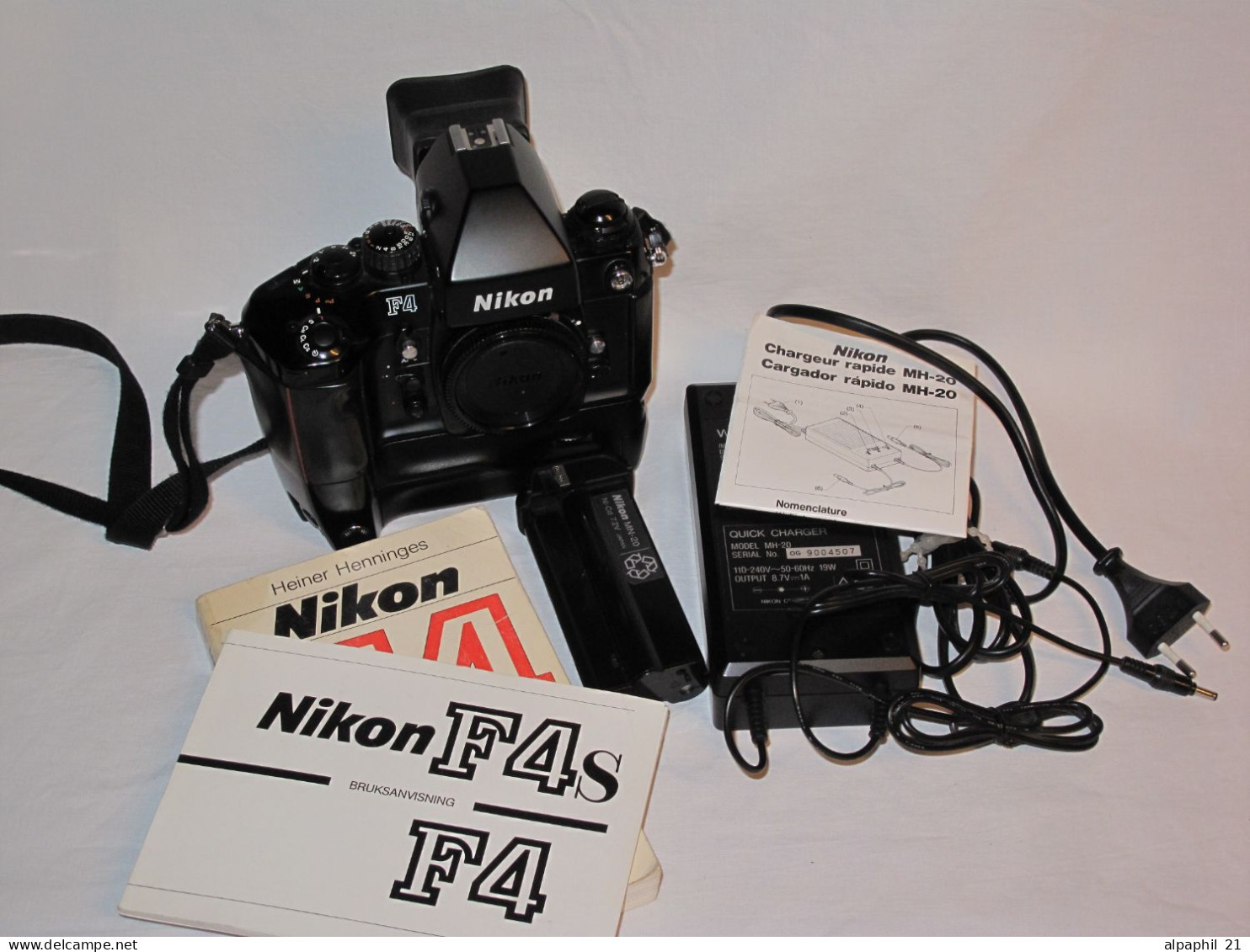 Nikon F 4E 35 Mm SLR Film Camera - Cámaras Fotográficas