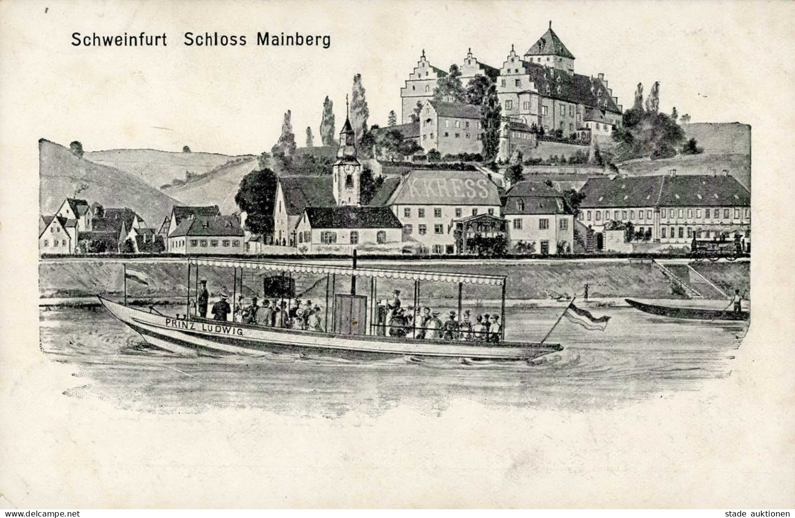 Schweinfurt (8720) Schloss Mainberg 1915 I-II - Schweinfurt