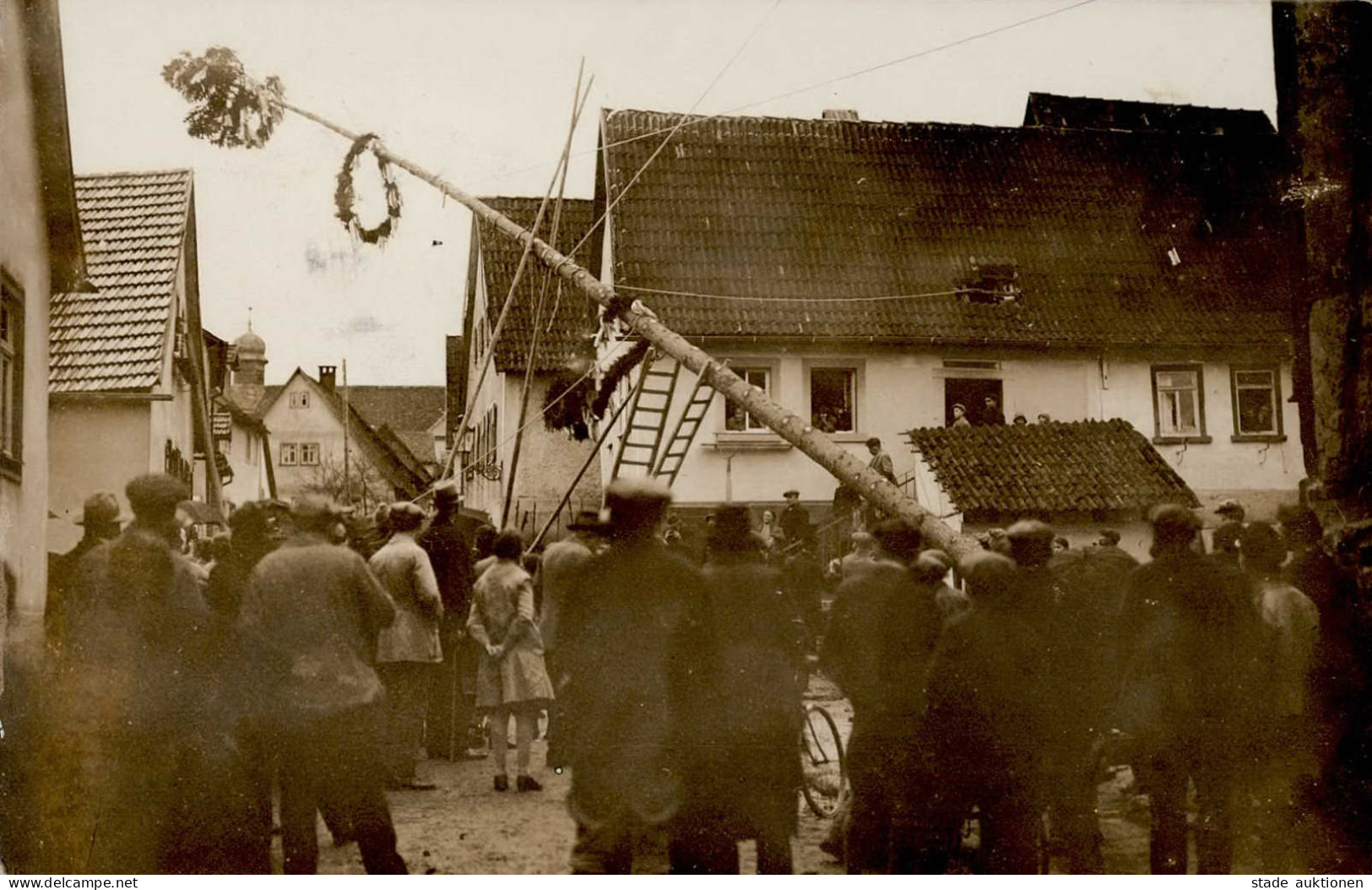 Bad Kissingen (8730) Maibaumstellen I- - Bad Kissingen