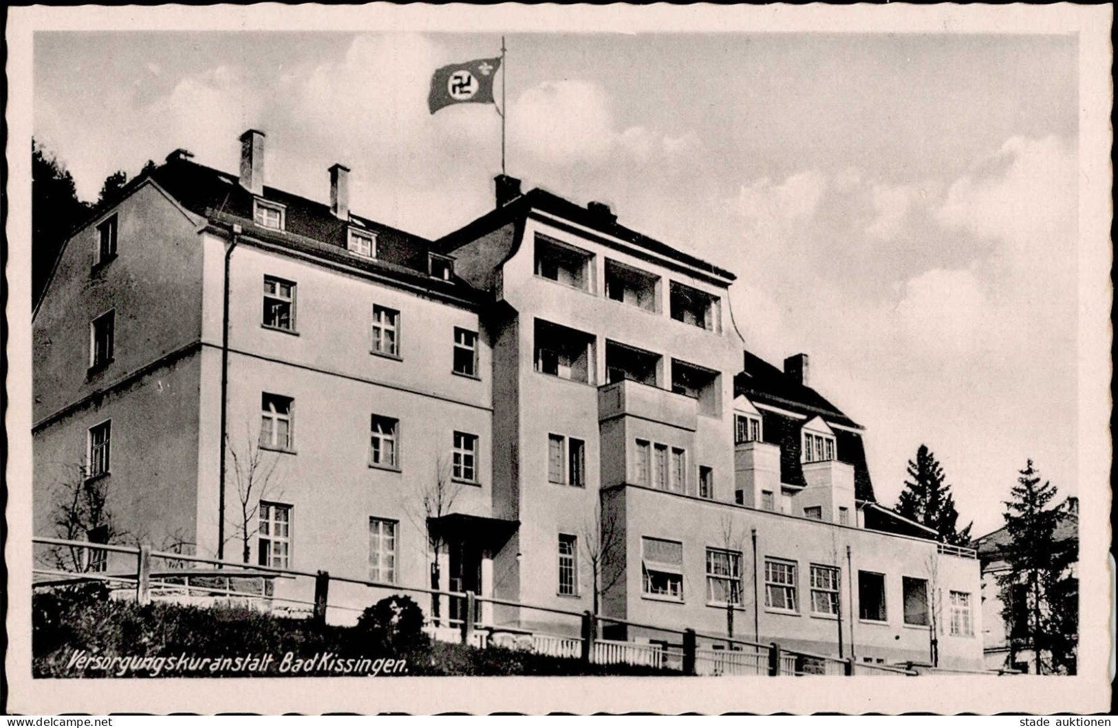 Bad Kissingen (8730) Sanatorium WK II Flagge I - Bad Kissingen