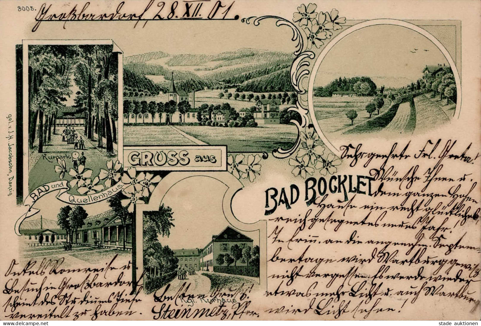 Bad Bocklet (8733) 1901 I-II - Bad Kissingen