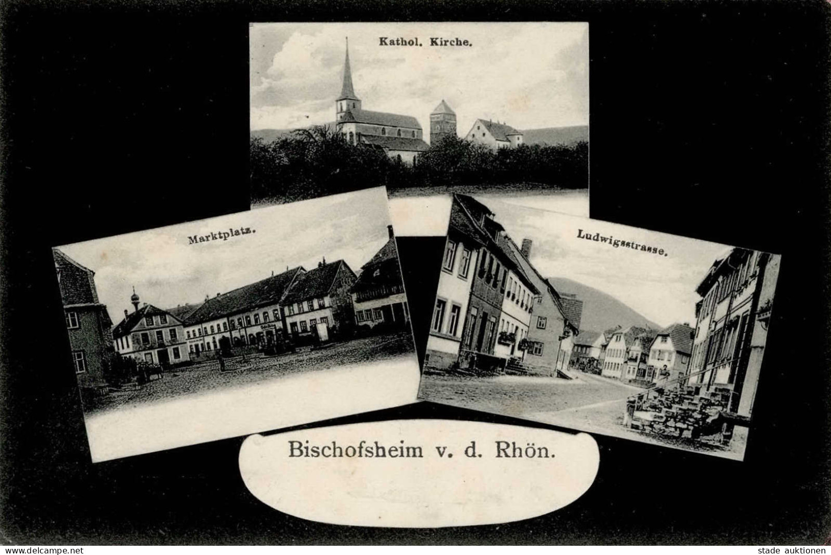 Bischofsheim (8743) Ludwigstrasse Kath. Kirche 1907 I-II - Andere & Zonder Classificatie