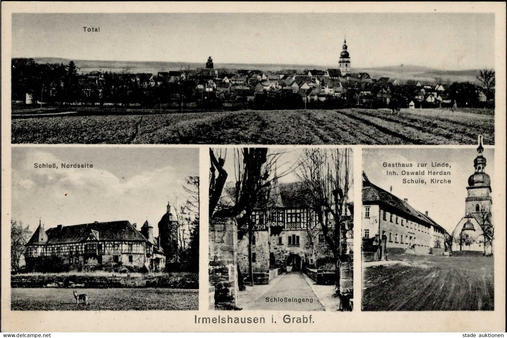 Irmelshausen (8741) Gasthaus Zur Linde I - Andere & Zonder Classificatie