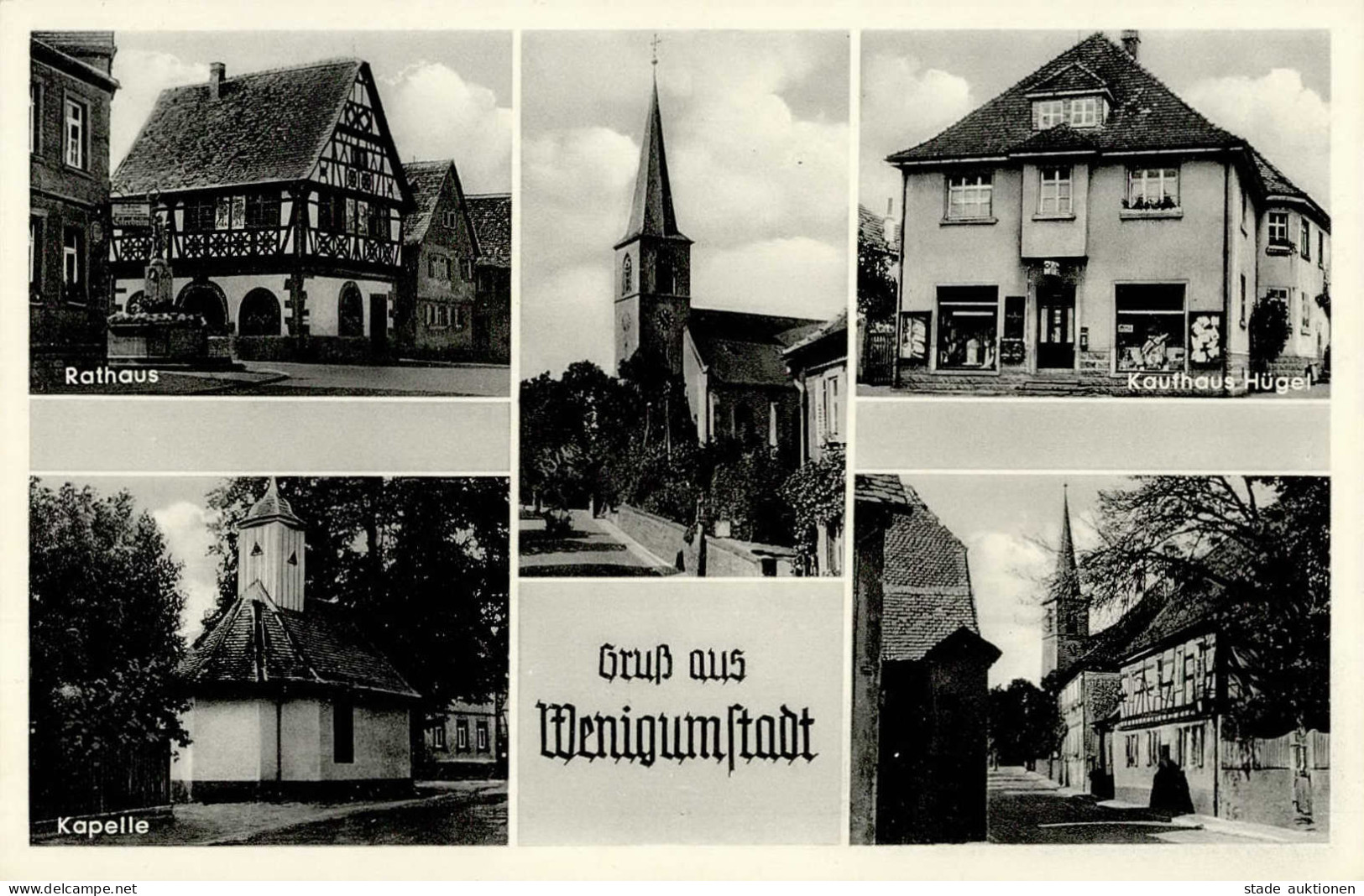 Wenigumstadt (8754) Rathaus Handlung Hügel I - Other & Unclassified