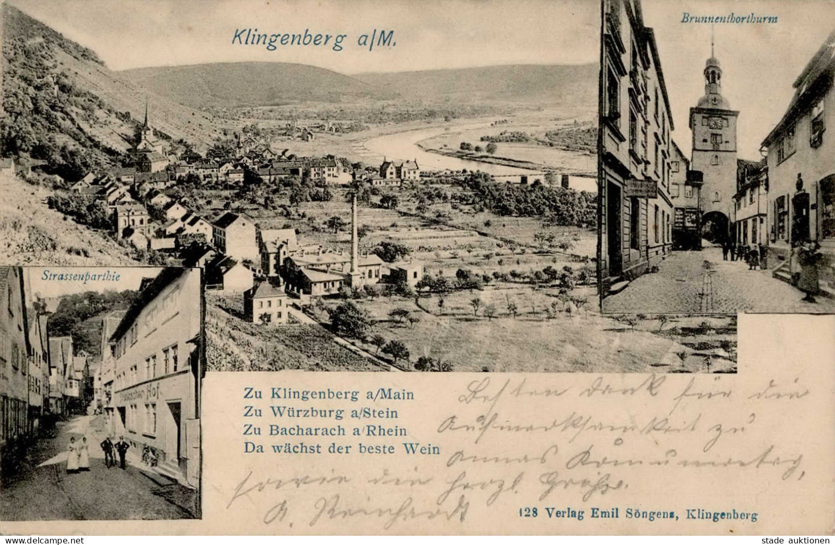 Klingenberg Am Main (8763) 1902 II (Stauchung) - Other & Unclassified