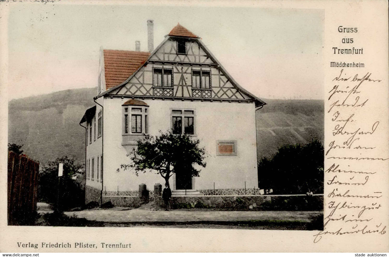 Trennfurt (8763) Mädchenheim 1912 II (Stauchung) - Other & Unclassified