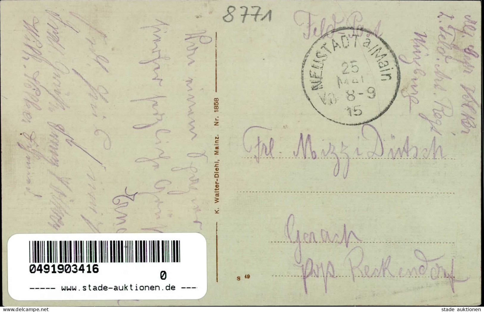 Margarethenhof (8771) 1915 I - Other & Unclassified