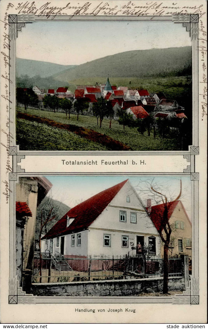 Feuerthal (8783) Handlung Krug 1916 II (Stauchung) - Other & Unclassified