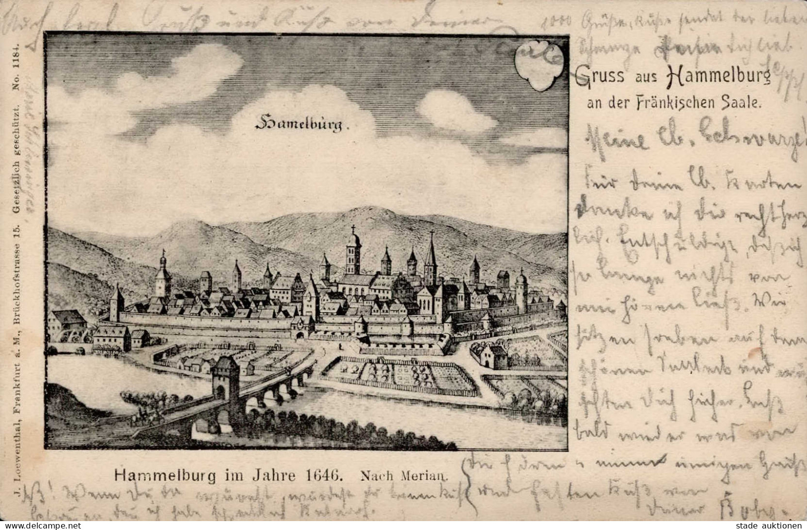 Hammelburg (8783) Im Jahre 1646 1902 I-II - Hammelburg