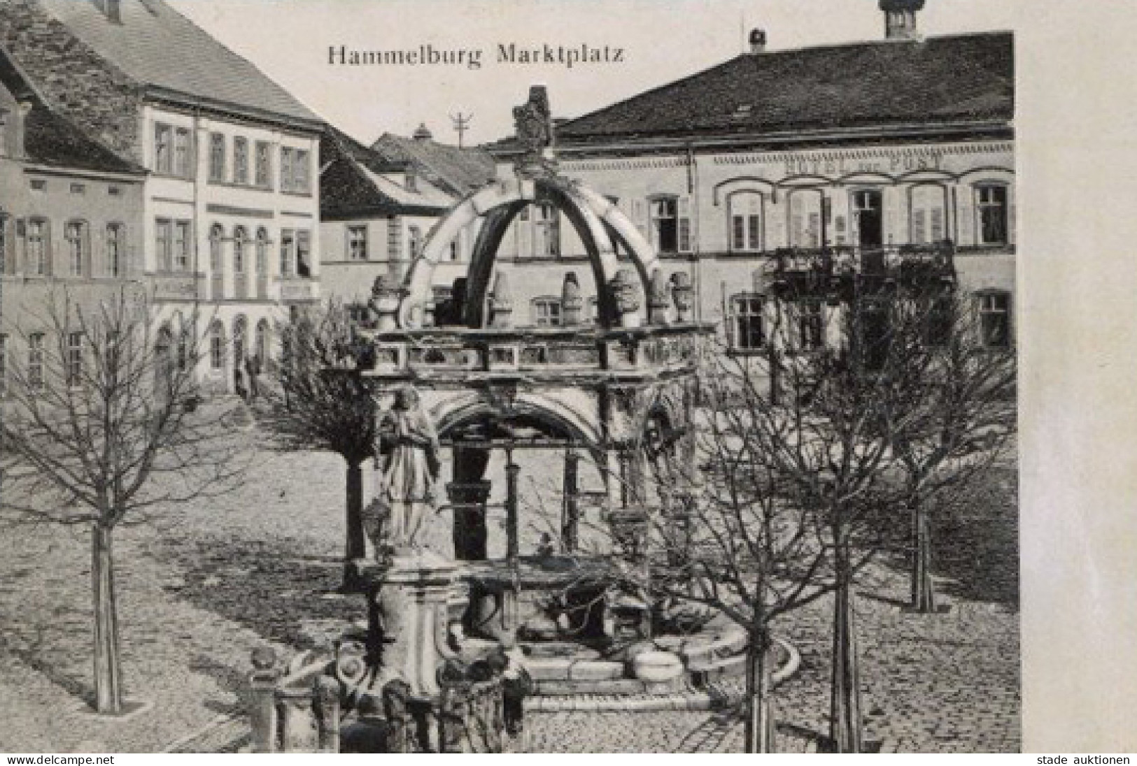 Hammelburg (8783) Marktplatz Reliefkarte I- - Hammelburg