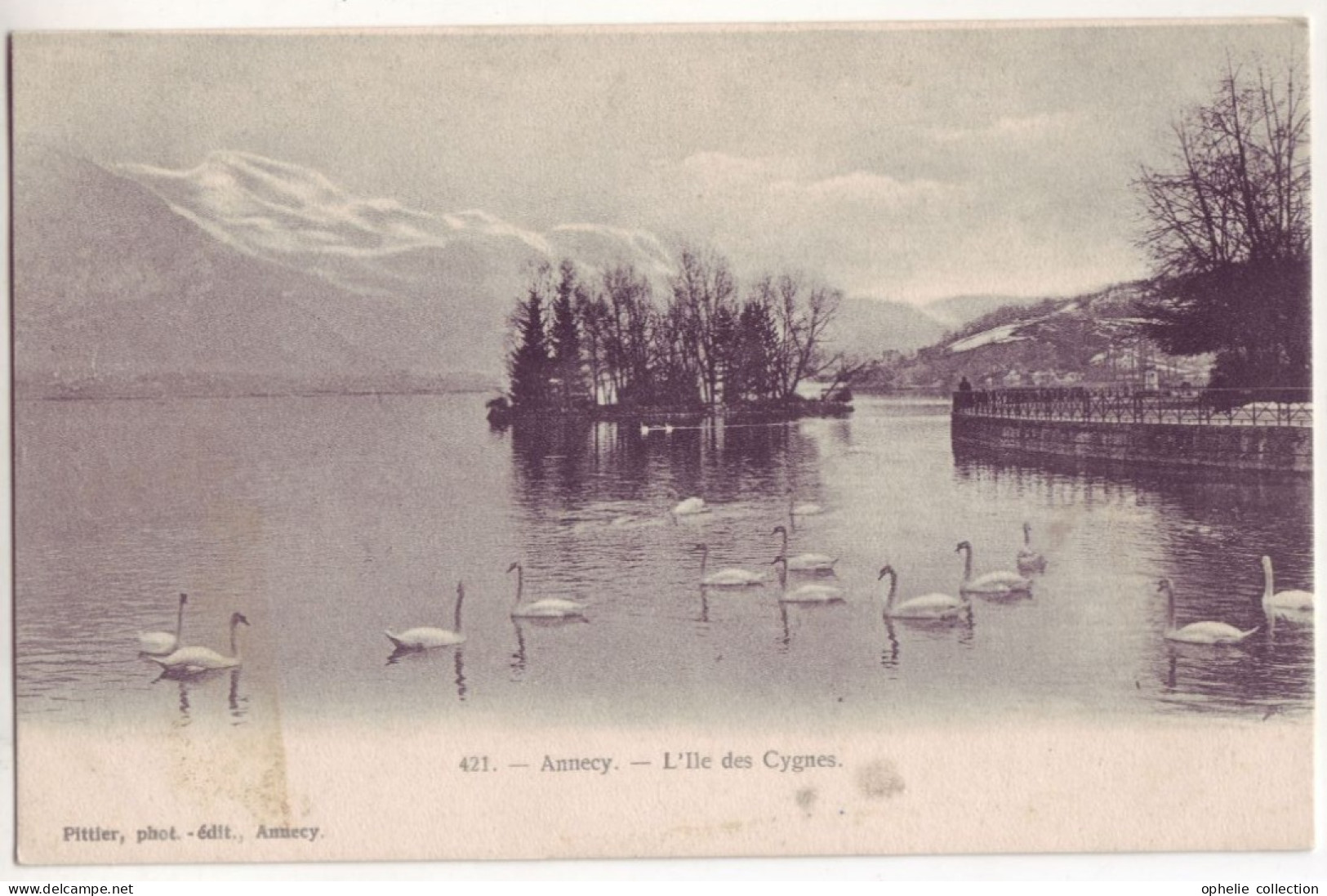 France - 74 -  Annecy - L'île Des Cygnes - 6815 - Annecy