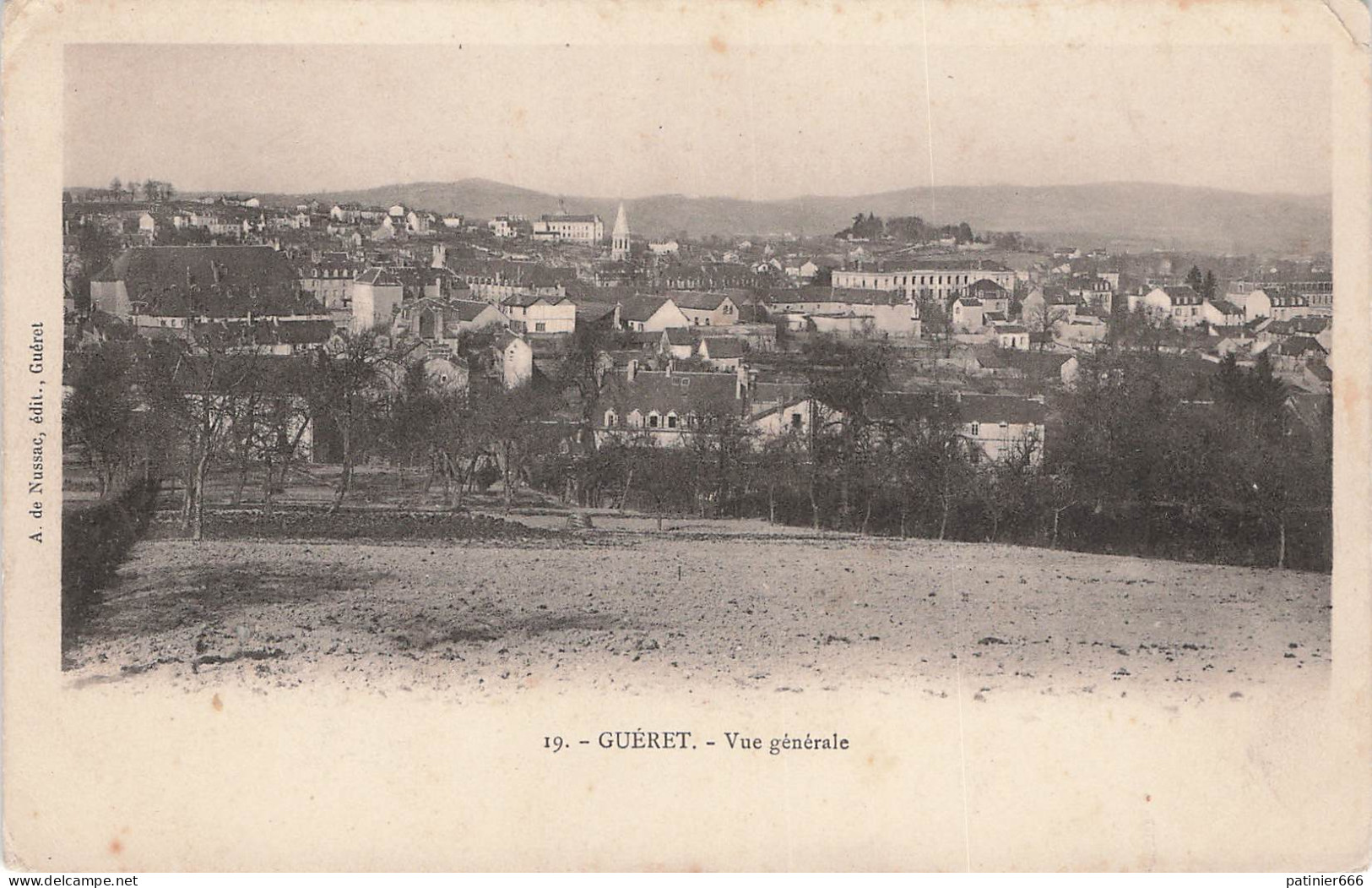 Gueret Vue Generale - Guéret