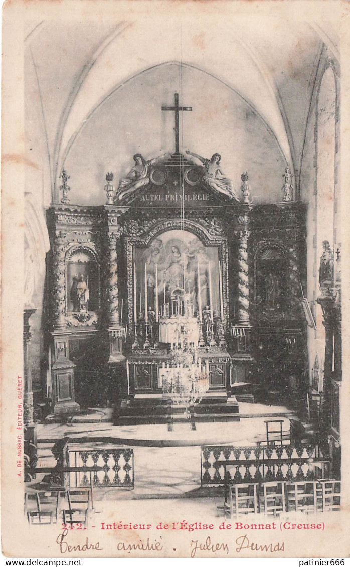  Bonnat Interieur De L'eglise - Autres & Non Classés