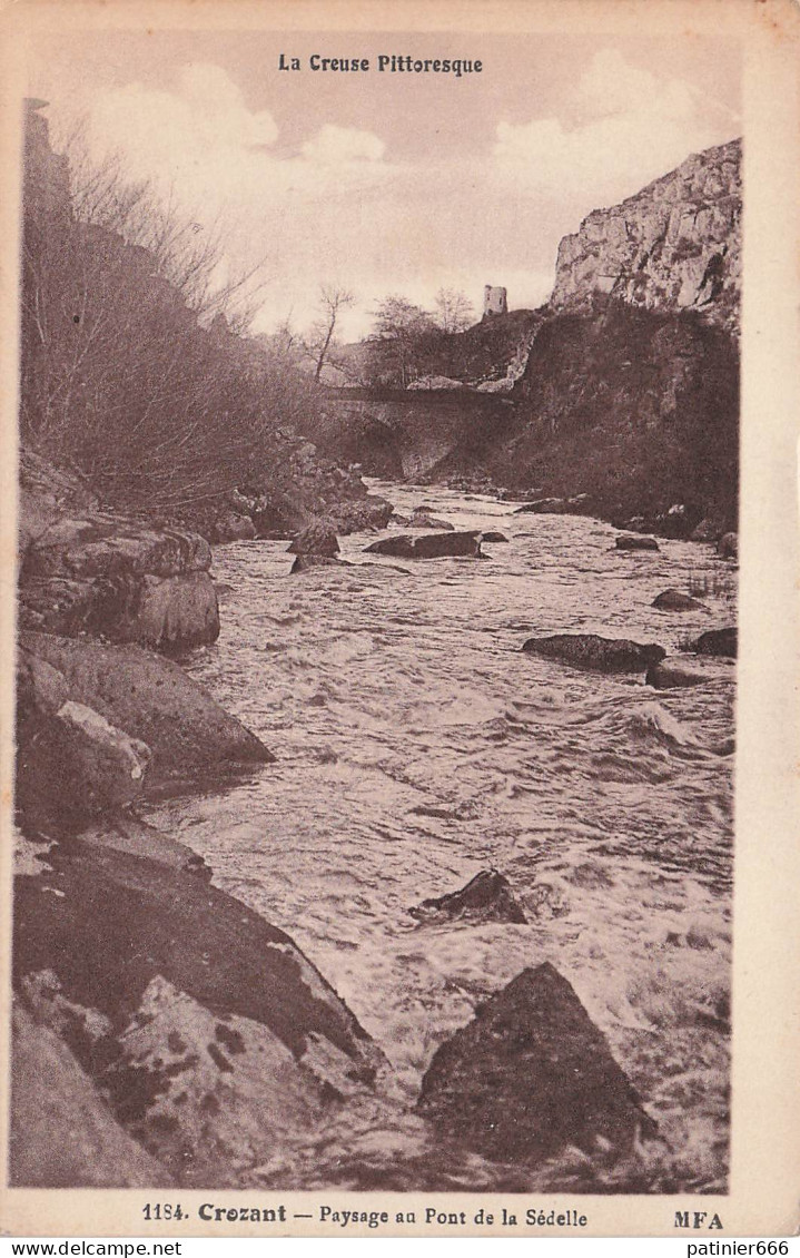 Crozant Paysage Au Pont De La Sedelle - Crozant