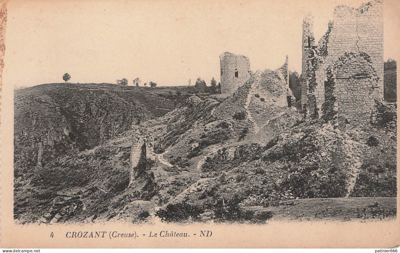 Crozant Le Chateau - Crozant