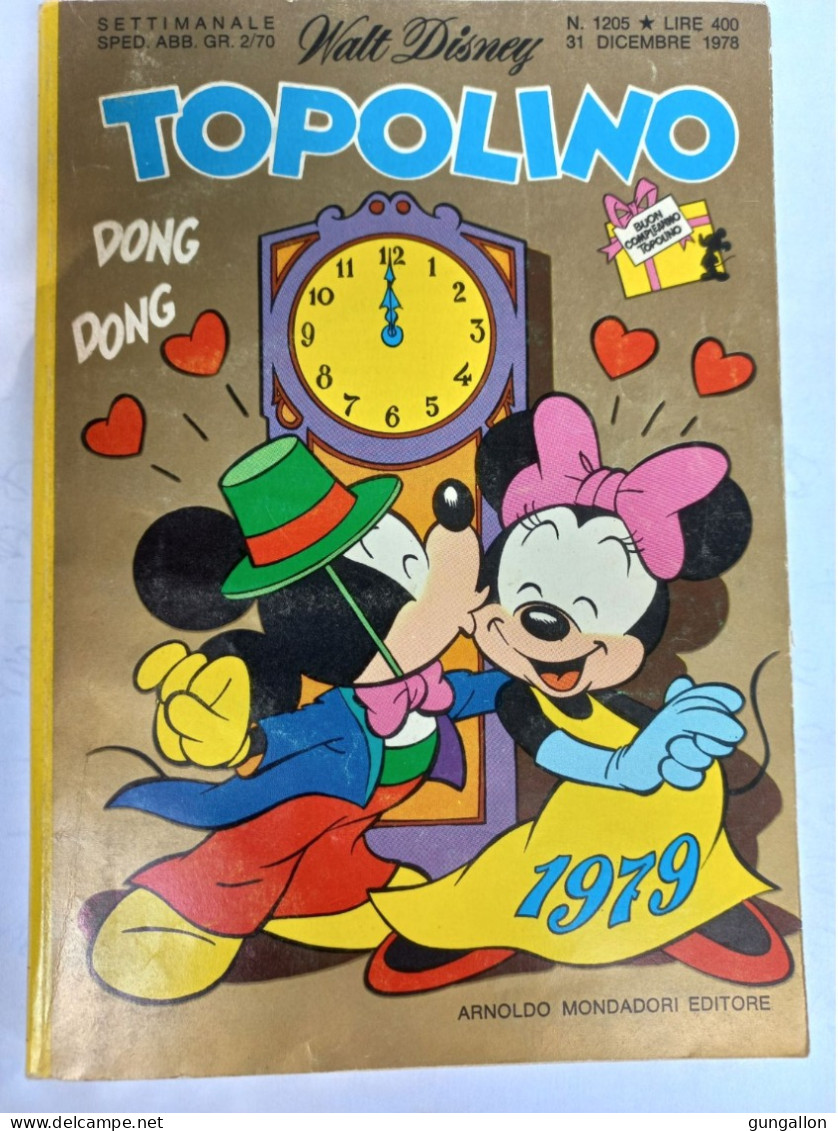 Topolino (Mondadori 1978)  N. 1205 - Disney