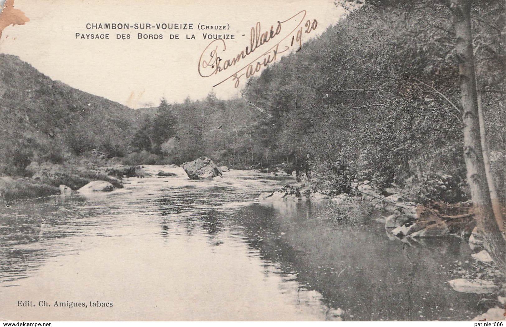 Chambon Sur Voueize Paysage Des Bords De La Voueize - Sonstige & Ohne Zuordnung